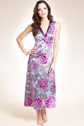 Per Una Rose Print Long Nightdress