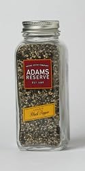 Adams Extracts Black Pepper, Coarse, 2.20-Ounce Glass Jar (Pack of 6)