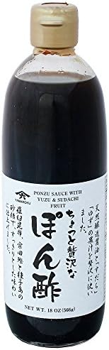 Japanese Yamaroku Ponzu Sauce, 18oz (532ml), Pack of 3