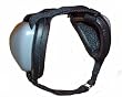 Mutt Muffs DDR337 Hearing Protection for Dogs, Gray, Small