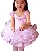 Little Girls' Gymnastic Ballet Leotard Dance Dress Tutu Skirt Party Costume 2-6T