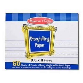 Melissa and Doug Storytelling Paper Pad (8.5x11) by Melissa & Doug
