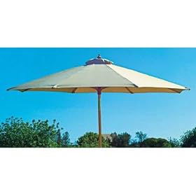 RICHMOND CREAM 2.7M PARASOL. FSC HARDWOOD. GARDEN PATIO
