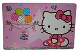 Produkt-Bild: Unterlage Hello Kitty Tischunterlage Malunterlage bunt Katze rosa pink wei&szlig;