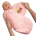 SwaddleMe Frühchen Ganzkörper Pucksack. Rosa/Baumwolle/Preemie
