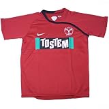 ナイキ 鹿島アントラーズ S/S トレーニングトップ バーシティレッド×オブシディアン M