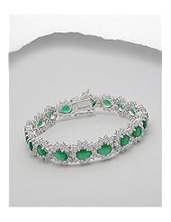 CZ Bracelet In 92.5 Sterling Silver