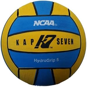 KAP7 HYDROGRIP WATER POLO BALL - SIZE 5 (Yellow/Royal)