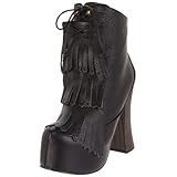 Irregular Choice Women's Carnaby Bond Boot,Black,7.5 M US