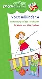 miniL&Uuml;K &Uuml;bungen f&uuml;r Vorschulkinder: mini L&Uuml;K, &Uuml;bungshefte, &Uuml;bungen f&uuml;r Vorschulkinder: Spielreihen zur Vorbereitung auf den Schulbeginn: HEFT 4 - Heinz Vogel