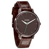 Nixon Kensington Leather Watch - Women's All Brown, One Size