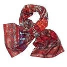 Techno Scarf (Red/Green)||RF10F