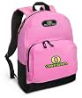 University of Oregon Backpack Pink UO Ducks for Travel, Daypack CUTE School Bags Best Unique Cute Gifts for Girls, Students Ladies -