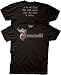All Products : The Princess Bride Inconceivable Black T-shirt Tee