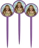 Hannah Montana Party Cupcake Picks 12 Pack