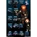 Halo 3 (Chart, Covanant) Art Poster Print - 22" X 34"