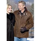 Men's Bedford Shearling Coat by Overland