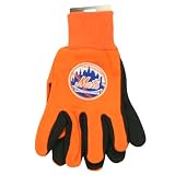 New York Mets Jersey Gloves (One Size Fits Most Ages 16+)