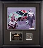 Bobby Labonte Framed 8x10 Photo with Piece of Daytona Track