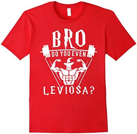 Men's Leviosa T-shirt , Brother Do you even Leviosa 3XL Red