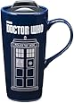 Vandor 16251 Doctor Who 20 Ounce Heat Reactive Ceramic Travel Mug, Multicolored