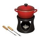 Le Creuset Mini-Fondue-Set -Schokoladen-Fondue- 10cn NEU OVP