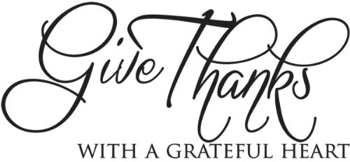 Funk'N Appreciation with Wall Quotes about Being Grateful : Funk This House
