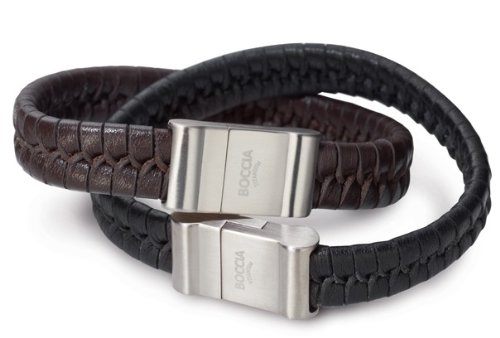Boccia Damen-Armband Leder Braun Titan Sat 0356-0221 Preisvergleich
