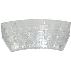 Fantasia 51003 Kosmetik-Organizer, Acryl, halbrund, leer, Ma�e: 28.2 x 11.9 cm x 6.5 cm