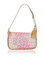 Y NOT ? Bolso asa al hombro (Rosa / Verde / Blanco)