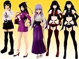 Sekirei SR Gashapon Part 2 - Set of 4 (4" Figures)