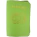 Baekgaard Leather Apple Green International genuine leather embossed passport holderr