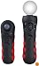 Protective Grips for PlayStation Move Controllers - Black and Red