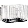 Precision Pet Two-Door Great Crate,  Large 5000, 42" x 28" x 31", Chrome