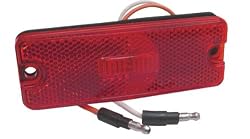 Grote Sealed Rectangular Clearance / Marker LED Lamp Red 47732