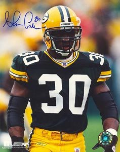 Ahman Green Signed Green Bay Packers 8x10 Photo