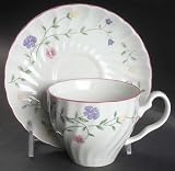 Johnson Brothers Summer Chintz (England 1883 Backstamp) Cup and Saucer Set (Flat)