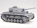 RC German Tiger Tank R/C WWII Battle Panzer Kampfwagen III with Electric Airsoft Gun