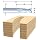 Bosch 85912M Solid Carbide 3/8-Inch x 3/4-Inch Up Spiral Double Flute 3/8-Inch Shank Router Bit