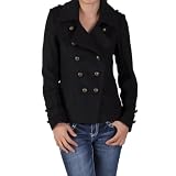 Ci Sono by Journee Juniors Military-inspired Double-breasted Coat