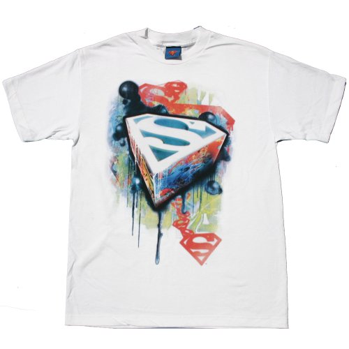  DC COMICS SUPERMAN "URBAN SHIELD" Licensed Tee
