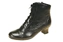 Rieker Black Laced Ankle Boot: 76513-01