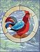 Gallery Art Glass Red Rooster