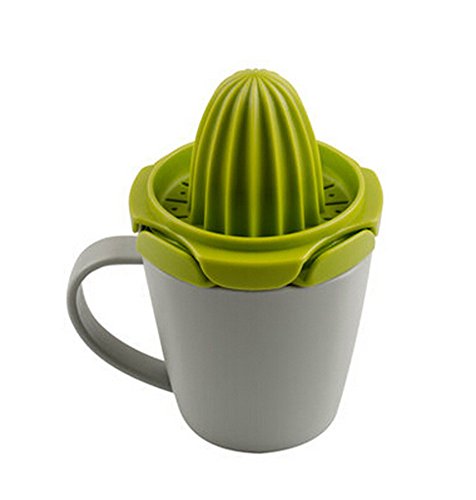 Multifunctional Manual Fruit Juicer Lemon Squeezer Children Juice Cup GRAY Multifunctional Manual Fruit Juicer Lemon Squeezer Children Juice Cup GRAY