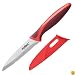 Zyliss Serrated Paring Knife, Red