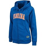 NCAA Florida Gators Fusion Full Zip Fleece Hoodie (Royal, X-Large)