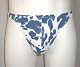 Cheap Mens Thong Swimwear Nylon/Lycra Blue Pony Print Don’t Wait