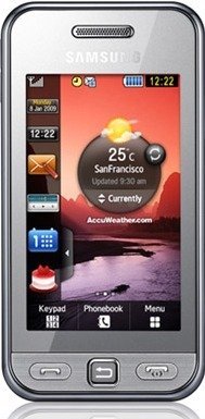 Samsung - Tocco Lite - Metallic Silver - Unlocked Mobile Phone