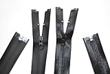Rei�verschlu� Zipper wasserdicht teilbar TPU 60 65 70 75 80 cm * matt oder glanz