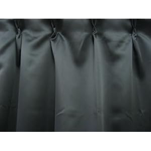 【クリックで詳細表示】BK-m 1級遮光カーテンBK 幅100cm×丈135cm2枚 ブラック 遮光1級カーテン 100×135